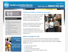Tablet Screenshot of hsmsafetyconsultants.co.uk